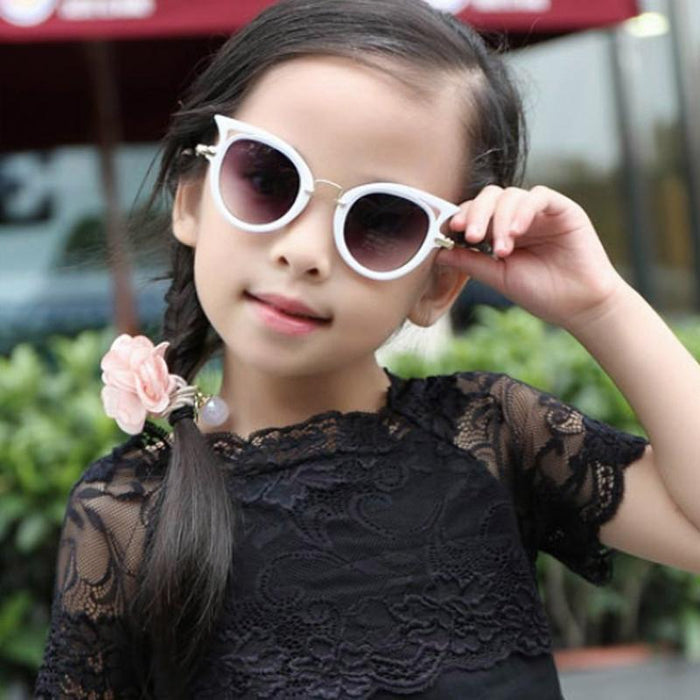 Cat Eyes Anti Uv Sunglasses For Baby Boys & Girls