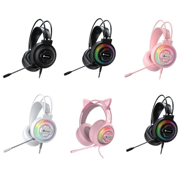 Rgb Wired Headset 3.5Mm Single Plug Luminous