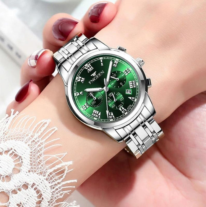 4006 Women Quartz Fashion Luminous Date Display Watch