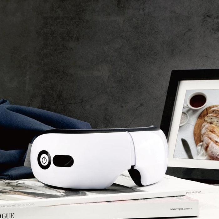 Air Pressure Eye Massager Black