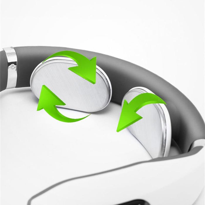 Intelligent Neck Massager Electromagnetic Vibration Black