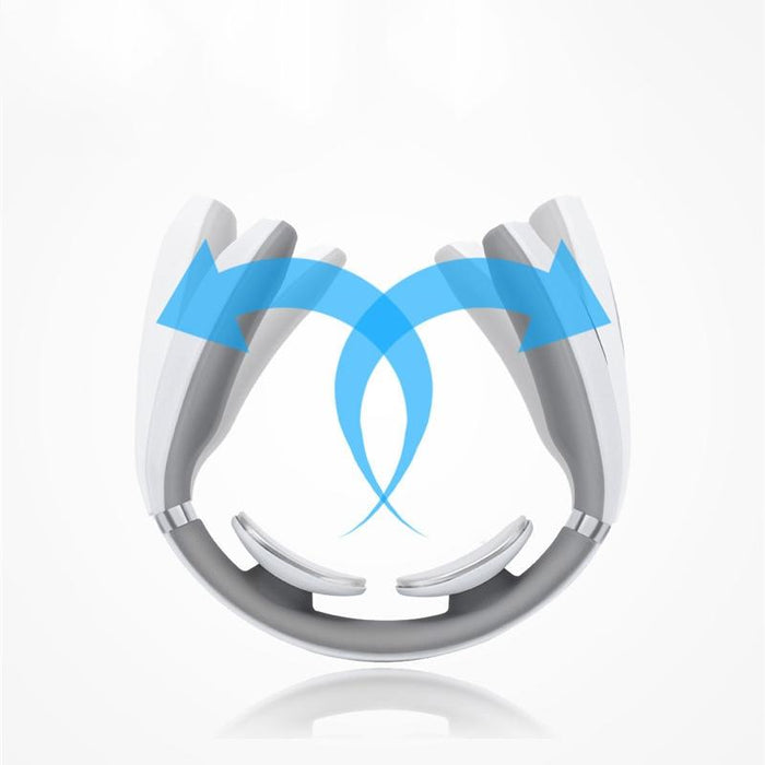 Intelligent Neck Massager Electromagnetic Vibration Black