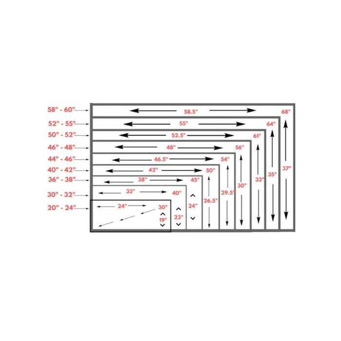 Outdoor Tv Waterproof And Dustproof Universal Protector Cover - Size 36-38 Inch