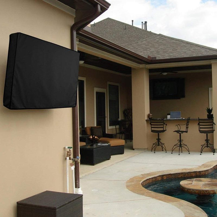 Outdoor Tv Waterproof And Dustproof Universal Protector Cover - Size 36-38 Inch