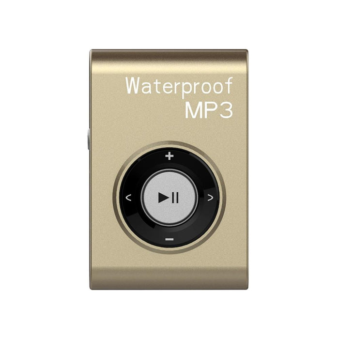 Waterproof Mp3 Player For Swimming & Diving 8Gb Memory Fm Radio Clip & Earphones
