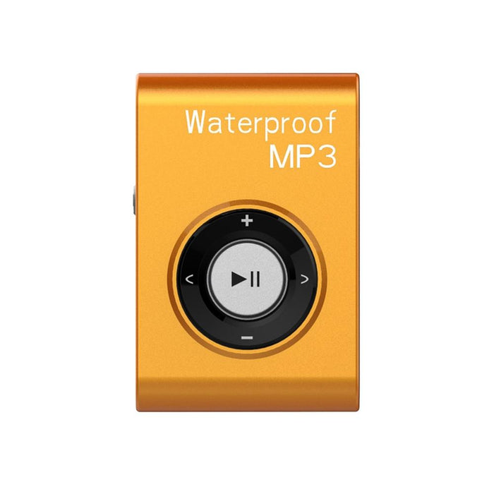 Waterproof Mp3 Player For Swimming & Diving 8Gb Memory Fm Radio Clip & Earphones