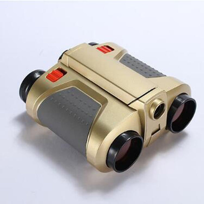 Children Night Vision Device 4X30 Binoculars With Lights Adjustable Focus Telescope