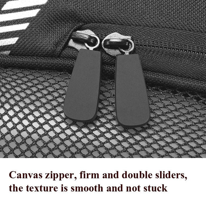 1.8L Bike Tail Bag With Taillight Black