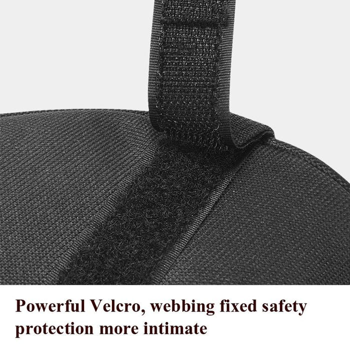 1.8L Bike Tail Bag With Taillight Black