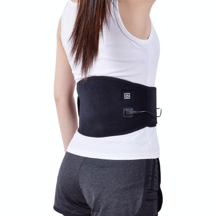 Electric Heating Waist Belt With Warm Hot Compress