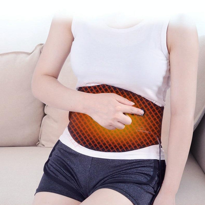 Electric Heating Waist Belt With Warm Hot Compress