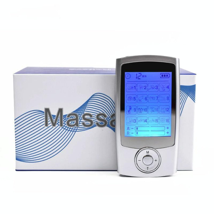16-Mode Electronic Pulse Massager For Pain Relief