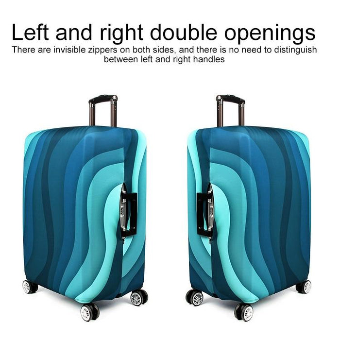 Travel Abrasion-Resistant Elastic Luggage Protective Suitcase Dust Covers - Size 22-24 Inch