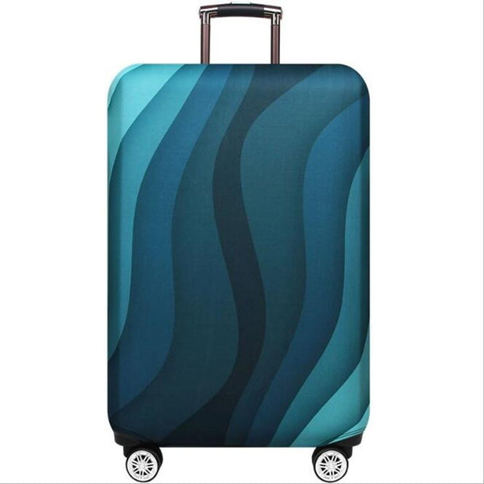 Travel Abrasion-Resistant Elastic Luggage Protective Suitcase Dust Covers - Size 22-24 Inch