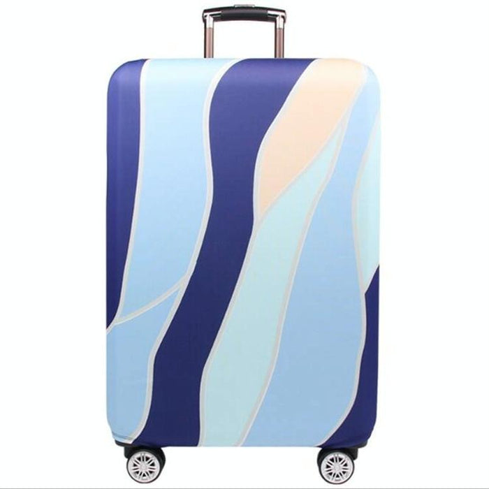 Travel Abrasion-Resistant Elastic Luggage Protective Suitcase Dust Covers - Size 22-24 Inch