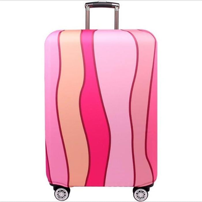 Travel Abrasion-Resistant Elastic Luggage Protective Suitcase Dust Covers - Size 22-24 Inch