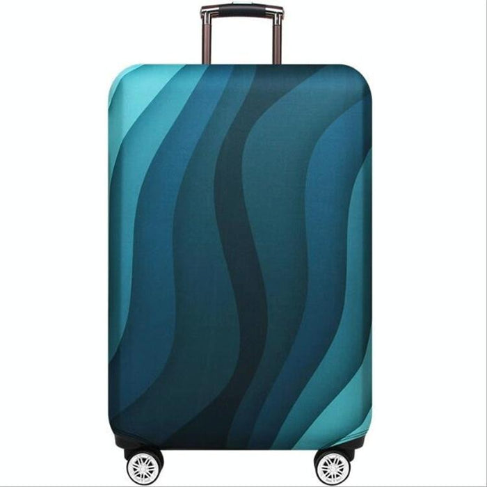 Travel Abrasion-Resistant Elastic Luggage Protective Suitcase Dust Covers - Size 25-28 Inch