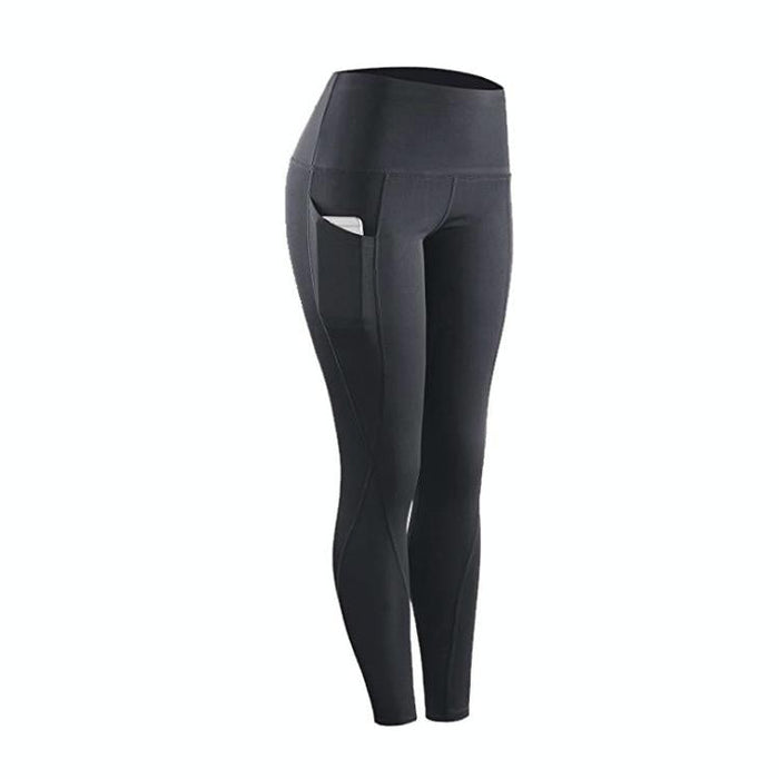 High Waist Slim Sports Leggings Women Tight Sportswear Size L