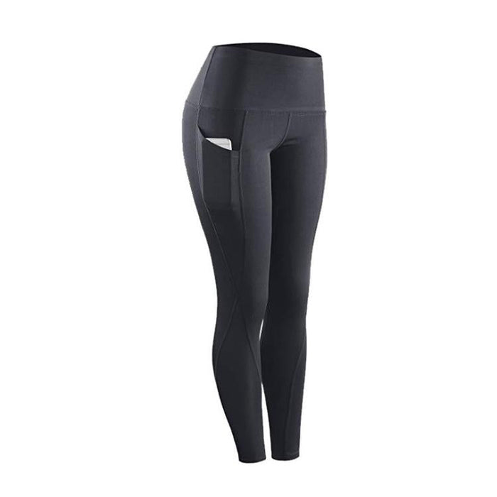 High Waist Slim Sports Leggings Women Tight Sportswear Size L