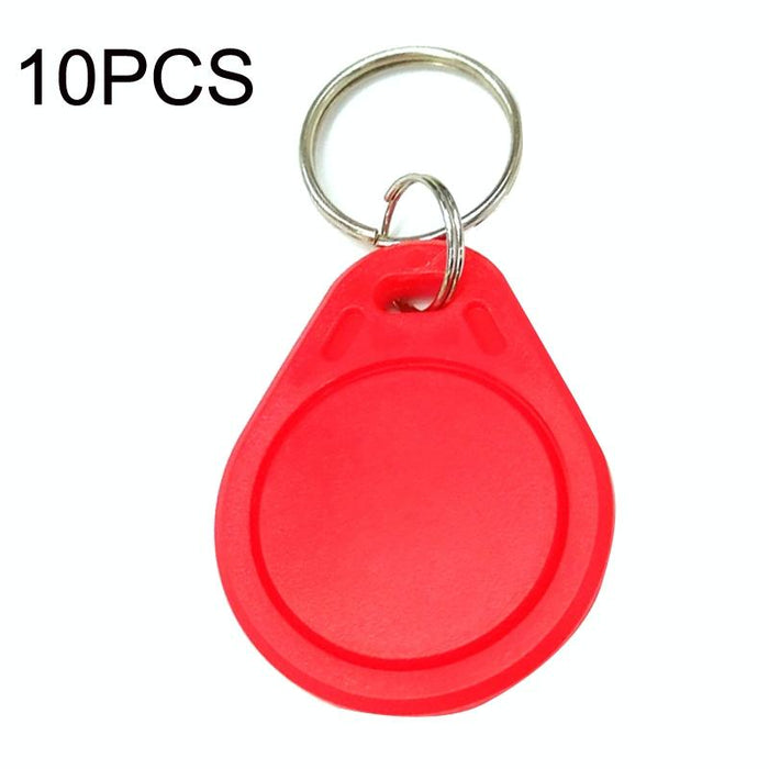10Pcs Ic Access Control Card Entree Control M1 Compatibel Fudan Rfid 13.56Mhz Keyfob Sleutelhanger Tag Sleutelhanger