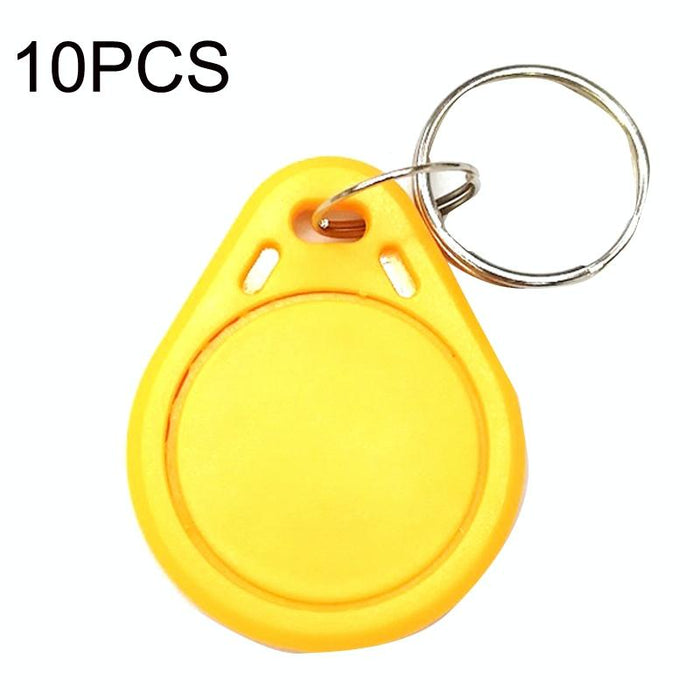 10Pcs Ic Access Control Card Entree Control M1 Compatibel Fudan Rfid 13.56Mhz Keyfob Sleutelhanger Tag Sleutelhanger