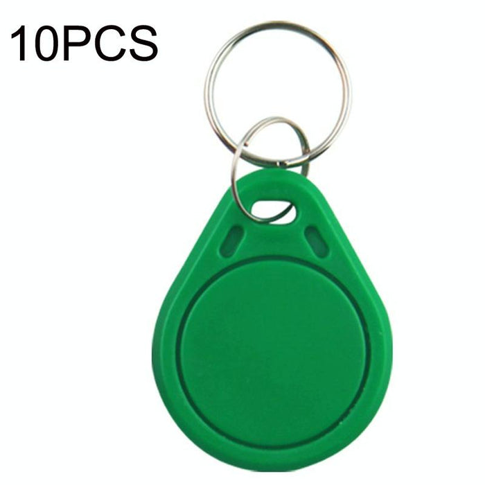 10Pcs Ic Access Control Card Entree Control M1 Compatibel Fudan Rfid 13.56Mhz Keyfob Sleutelhanger Tag Sleutelhanger