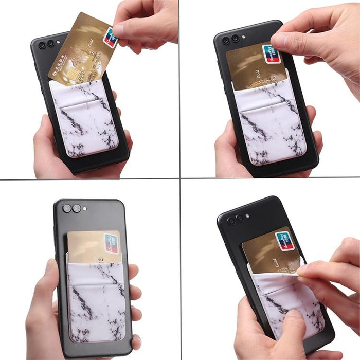 Marble Road Stretch Phone Card Holder Sticky Clip