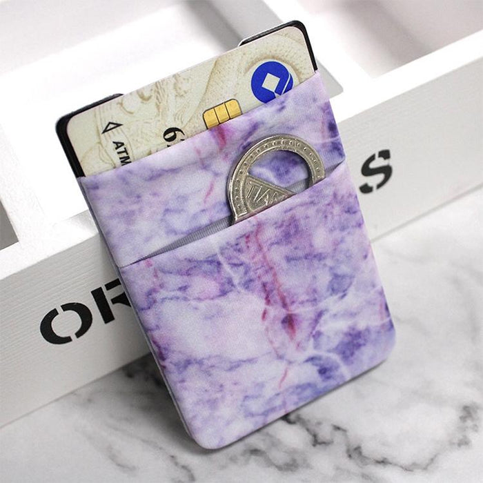 Marble Road Stretch Phone Card Holder Sticky Clip