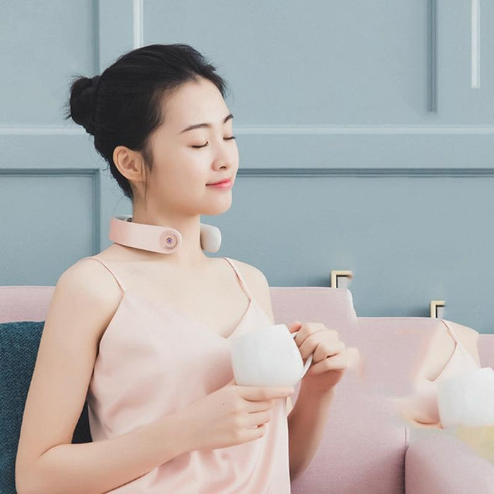 Smart Neck & Shoulder Massager Heat Therapy Multi-Function Cervical Spine Physiotherapy Pgg