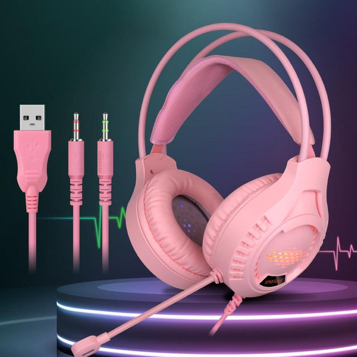 3.5Mm Luminous Wired Gaming Headset