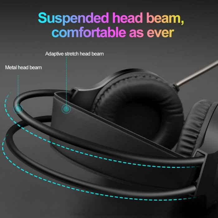 3.5Mm Luminous Wired Gaming Headset