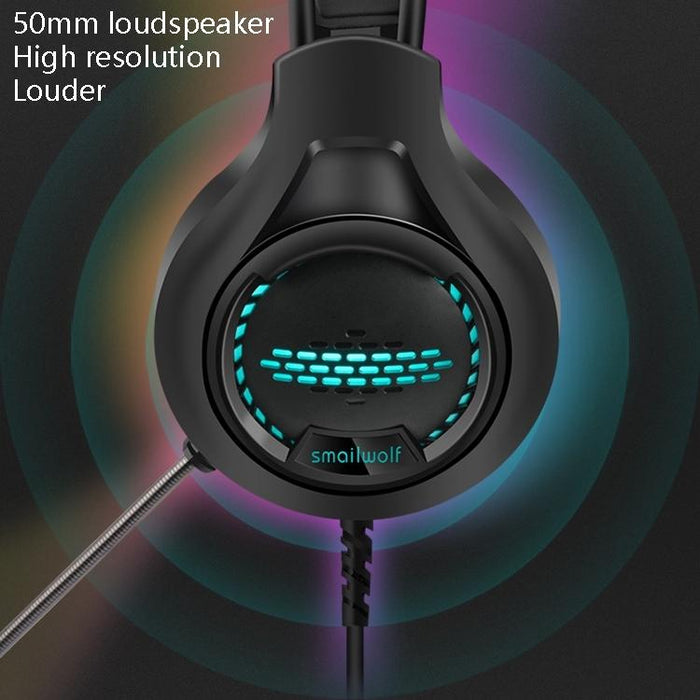 3.5Mm Luminous Wired Gaming Headset