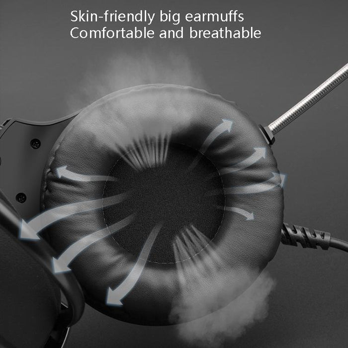 3.5Mm Luminous Wired Gaming Headset