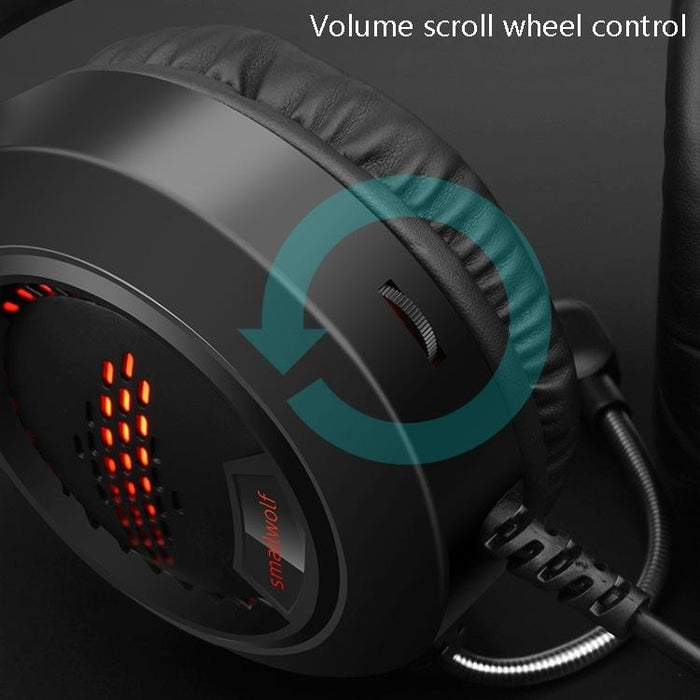 3.5Mm Luminous Wired Gaming Headset