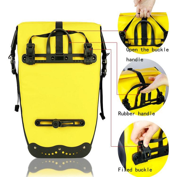 25L Waterproof Bike Backpack For Long Trips