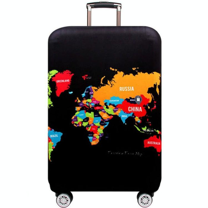 Travel Luggage Cover Suitcase Dustproof Scratch-Proof Protection Elastic Sleeve - Size L Size 26 To 28 Inch