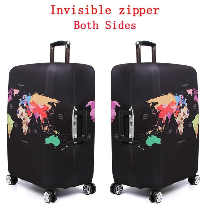 Travel Luggage Cover Suitcase Dustproof Scratch-Proof Protection Elastic Sleeve - Size Xl Size 29 To 32 Inch