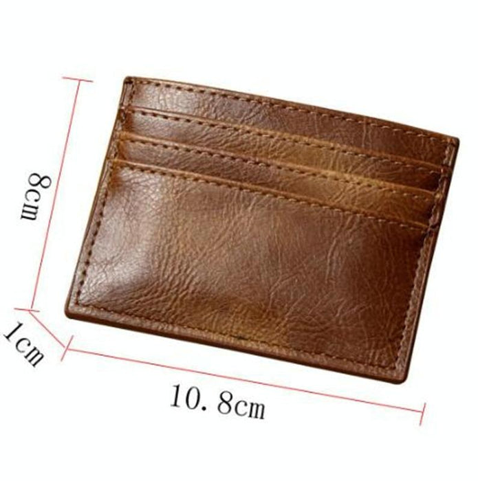 Multi Card Holder For Men Driver License Bank Cards