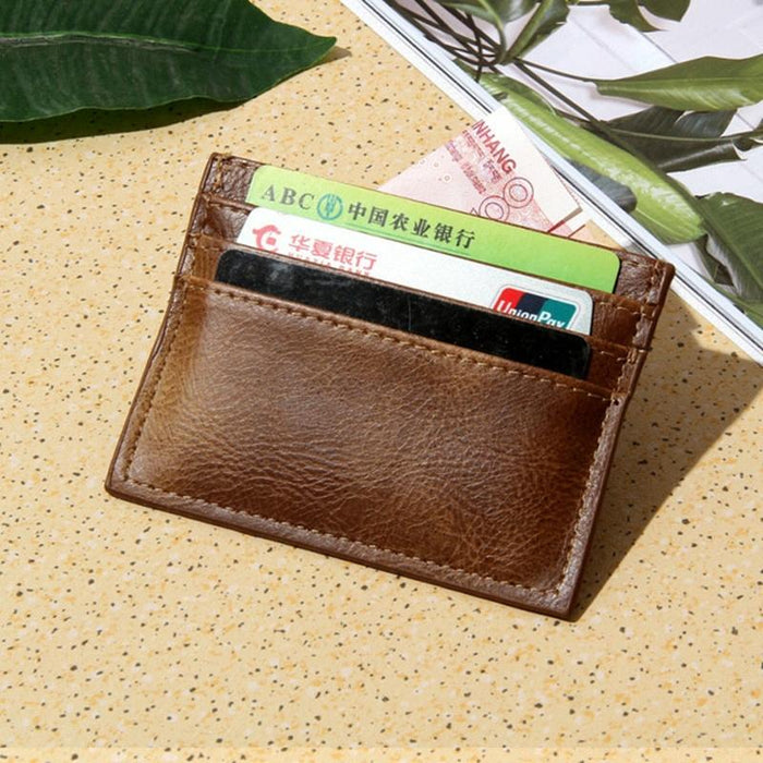 Multi Card Holder For Men Driver License Bank Cards