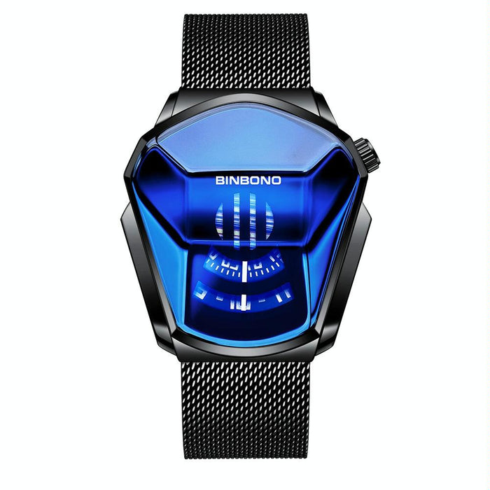 Locomotive Concept Men Live Black Technology Watch