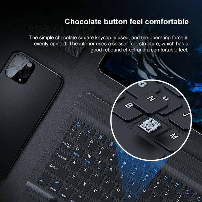 9.7-10.1 Inch Tablets Phones Universal Mini Wireless Bluetooth Keyboard - Only Keypad