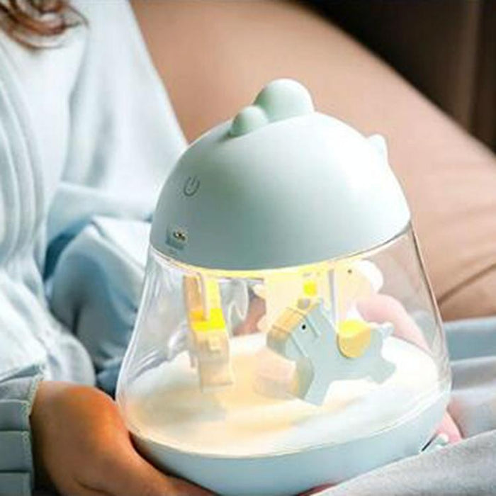 Night Light Sleep Lamp With Carousel Music F10 Atmosphere Table