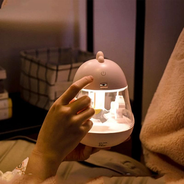 Night Light Sleep Lamp With Carousel Music F10 Atmosphere Table