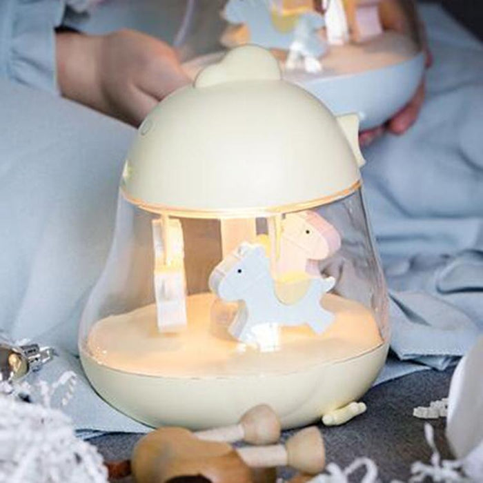 Night Light Sleep Lamp With Carousel Music F10 Atmosphere Table