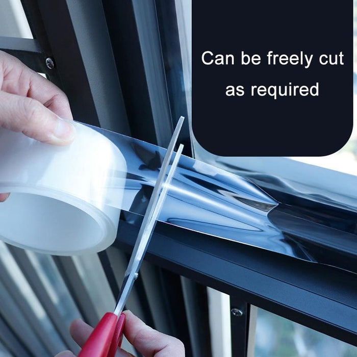 Plastic Steel Window Frame Gap Windshield Tape - Size 5Cm Wide X 10M Long