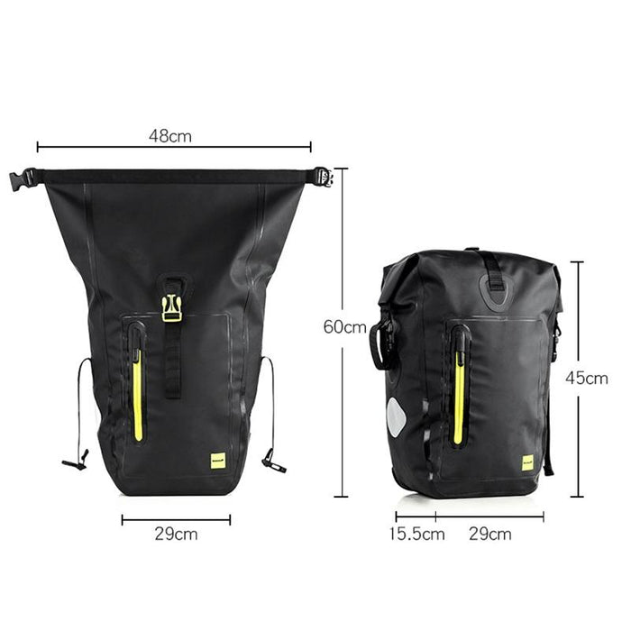 25L Waterproof Bicycle Backpack For Long-Distance Travel