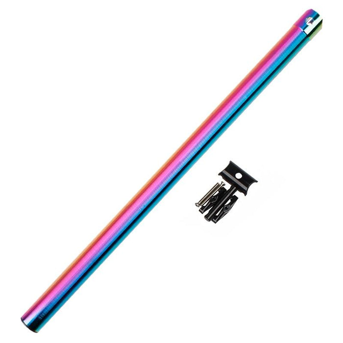 33.9Mm Folding Bike Seatpost With Plum Blossom Design