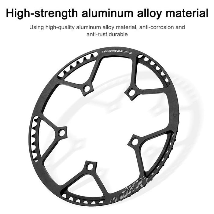 45T Folding Bike Sprocket Wheel Silver