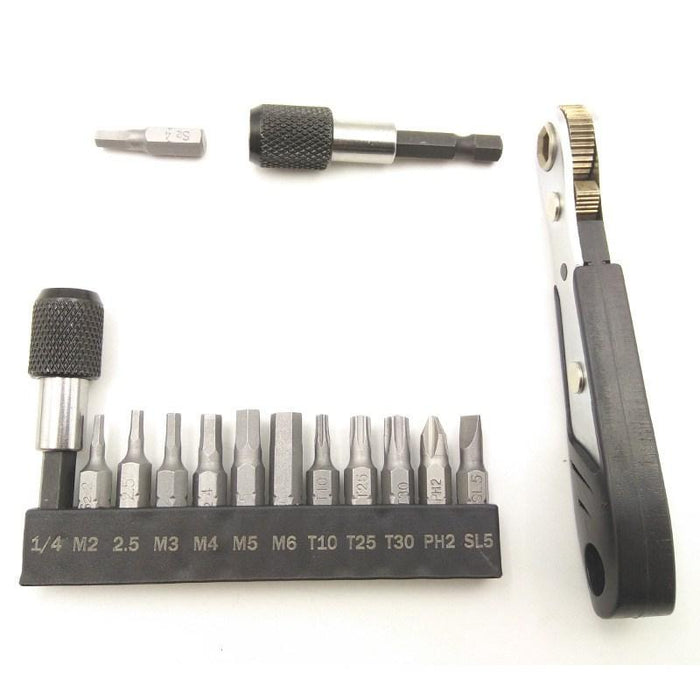 36-Tooth Mini Ratchet Wrench Set For Mountain Bikes