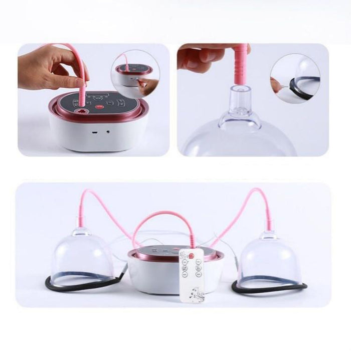 Micro-Current Breast Massager For A Cup